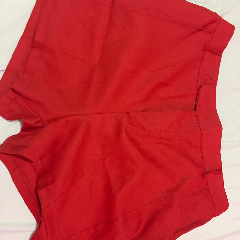 Red shorts